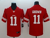 Nike 49ers 11 Marquise Goodwin Red Vapor Untouchable Limited Jersey,baseball caps,new era cap wholesale,wholesale hats
